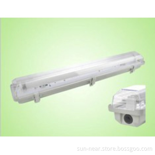 Tri-proof IP65 1.2m T8 tube led emergency fixture